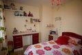 childs bedroom with red furniture